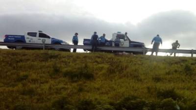 Las autoridades hicieron el levantamiento del cuerpo.