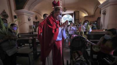 El Cardenal Óscar Andrés Rodríguez Madariaga.