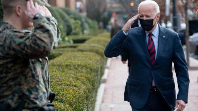 Biden anunció hoy que “no tiene intención” de desplegar fuerzas de EEUU o la OTAN en Ucrania.