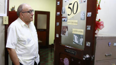 El padre Fernando Ibáñez celebró la semana pasada cincuenta años de vida sacerdotal y 13 de servir en la Diócesis de San Pedro Sula.