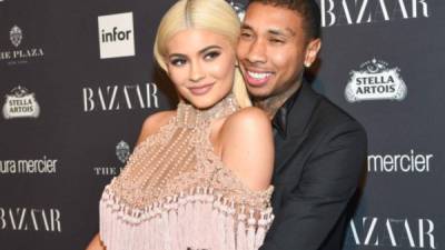 Kylie Jenner y su exnovio Tyga en una foto de archivo.