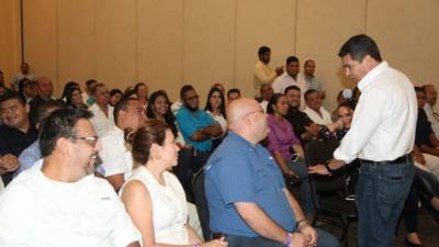 El gobernante y candidato presidencial,Juan Orlando Hernández, encabeza la ruta nacionalista.