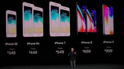Apple presentó los tres modelos de iPhone el martes anterior.