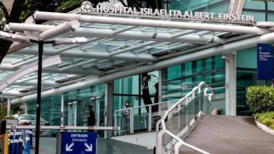 El paciente infectado por coronavirus en Brasil fue aislado en el hospital Albert Einstein de Río de Janeiro./EFE.