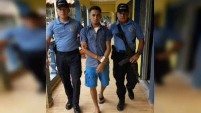 Cristian Miguel Montoya Rodríguez, acusado por ser responsable del asesinato de dos guardias en Tocoa, Colón.