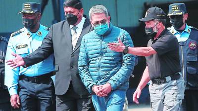 Extradicion del expresidente Juan Orlando Hernandez