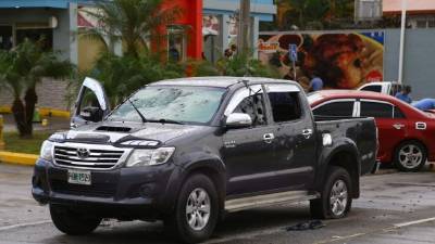 Cristiàn Alejandro Hernández Licona iba en este vehículo junto a su primo Hugo Hernández quien era el administrador del penal sampedrano.