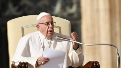 El papa Francisco. Foto: AFP