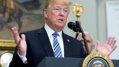 En la imagen, el presidente estadounidense, Donald J. Trump. EFE/Archivo