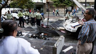 En las calles de Caracas aún se encuentran algunas rejas.