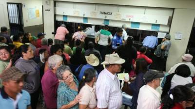 En la farmacia del hospital San Felipe de Tegucigalpa se comenzará con el nuevo sistema.