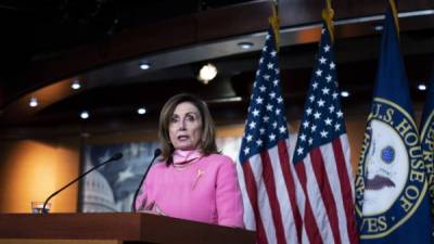 La demócrata Nancy Pelosi. Foto: AFP