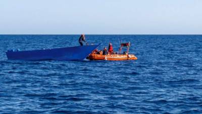 Un barco con al menos 20 cuerpos fue encontrado en el Mar Caribe./Foto referencial.