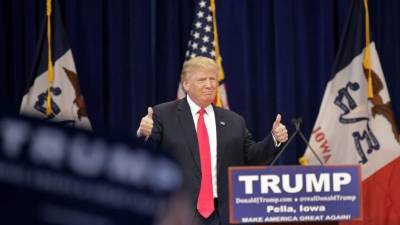 Trump continúa a la cabeza de los sondeos republicanos.