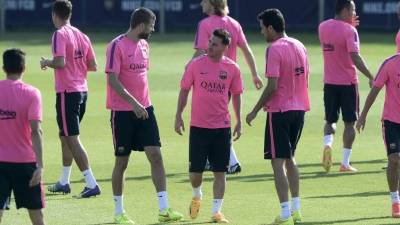 El Barcelona ya cuenta con la presencia del argentino Lionel Messi.