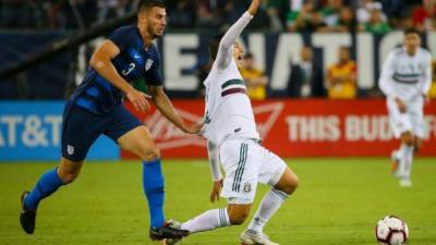 Estados Unidos se quedó con el clásico de Concacaf al superar a México. FOTO AFP.