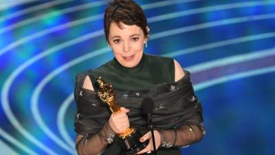 Olivia Colman recibió el Óscar a mejor actriz por 'The Favourite'. AFP.