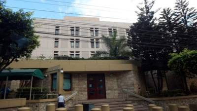Embajada de los Estados Unidos en Tegucigalpa.