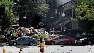Al menos 30 personas resultaron heridas tras la explosión.