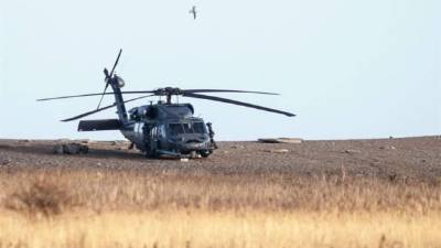 Un helicóptero militar Pave Hawk estadounidense. EFE/Archivo
