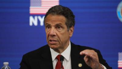 El gobernador de Nueva York, Andrew Cuomo. Foto: AFP