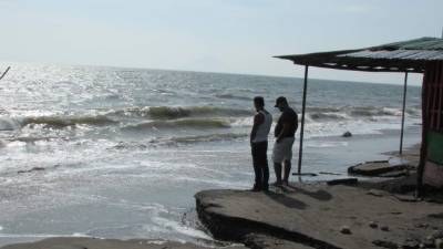 Playa de Cedeño, en la costa hondureña del Pacífico.
