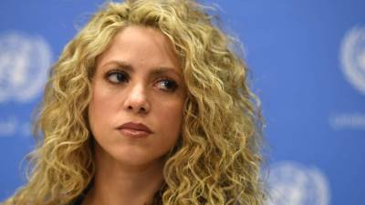 La cantante llegó a la sede de las Naciones Unidas en Nueva York.