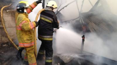 La rápida acción del cuerpo de bomberos evitó mayores daños.