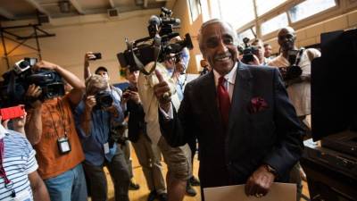 En Nueva York ganó el veterano Charles Rangel, “el león del Harlem”.