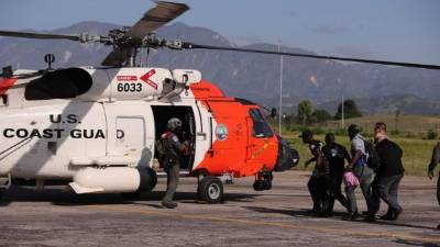 Las labores de rescate se han visto interrumpidas por las lluvias dejadas por el ciclón tropical Grace. Foto: EFE