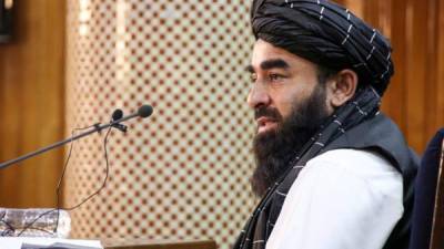 Zabihullah Mujahid, portavoz de los talibanes. EFE