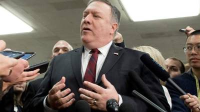 Imagen de archivo del secretario de Estado estadounidense, Mike Pompeo. EFE/Archivo