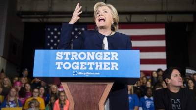 Cuatro puntos de ventaja tienen en Nevada los demócratas, representados por Hillary Clinton.