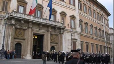 Casa del Gobierno italiano en Roma.