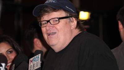 El reconocido cineasta de Hollywood, Michael Moore.