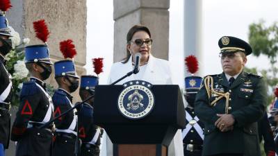 Xiomara Castro, presidenta de Honduras.