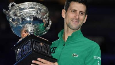 Djokovic se convierte en el tercer jugador en la historia en ganar ocho o más ediciones de alguno de los cuatro grandes.