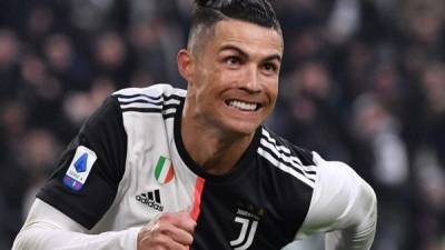 La Juventus que comanda Cristiano Ronaldo son líderes de la presente campaña en Italia. Foto AFP.