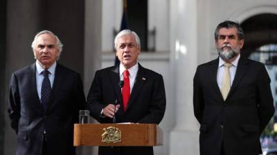 El presidente de Chile, Sebastián Piñera (c). EFE/Archivo