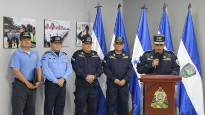 Momento en el que se le daba lectura al comunicado.