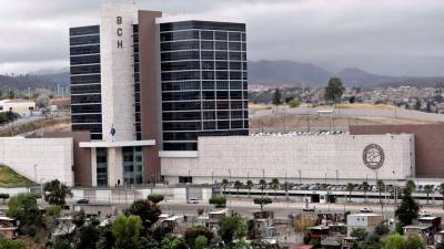 Edificio del Banco Central de Honduras en Tegucigalpa.