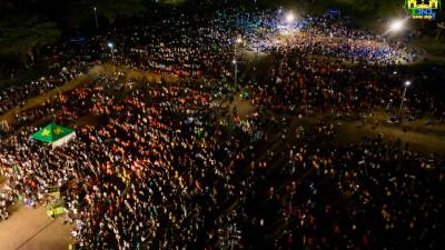 A la Jornada Nacional de la Juventud participaron alrededor de 28,500 jóvenes.