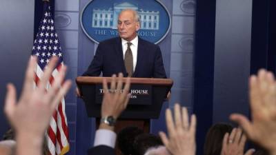 El General retirado John Kelly es el jefe de Gabinete de la Casa Blanca.