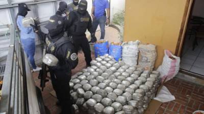La supuesta droga fue encontrada en la vivienda de la residencial Valencia de la capital.
