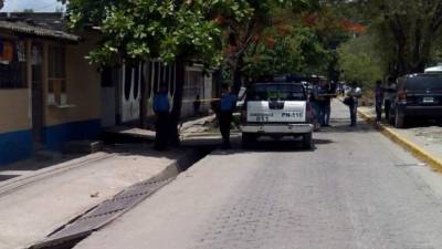 El enfrentamiento fue anoche en el centro de la Planeta según reportó la policía.