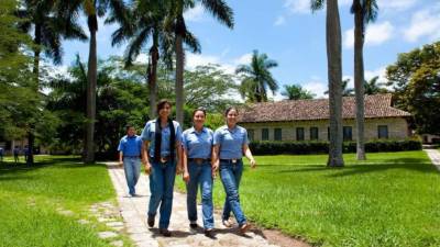 Estudiantes del Zamorano. Foto de archivo.