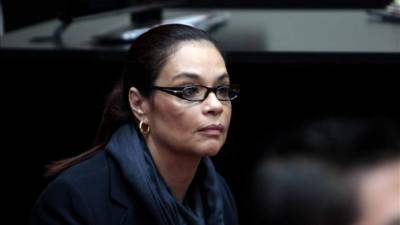 La exvicepresidenta guatemalteca Roxana Baldetti. EFE/Archivo