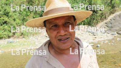 Foto en vida del dirigente comunal Nelson Martínez.