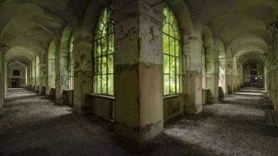 Hospital spsiquiátrico abandonado en Italia.