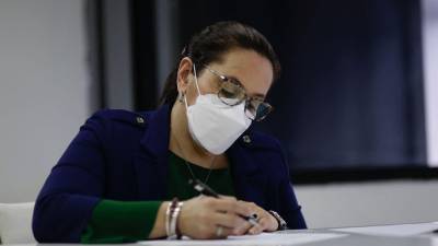 Ana García Carías, exprimera dama y esposa del expresidente de Honduras, Juan Orlando Hernández.